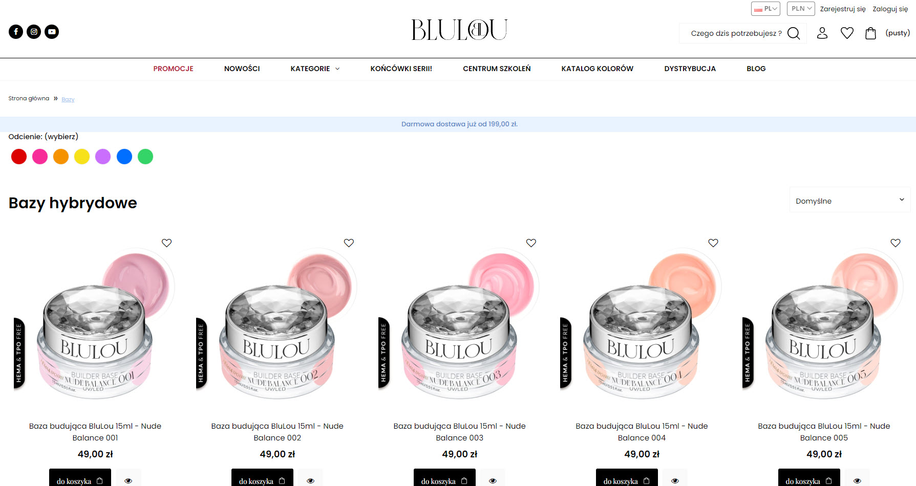 Kolorowe bazy hybrydowe - kiedy zastępują lakier i czy warto je wybrać?