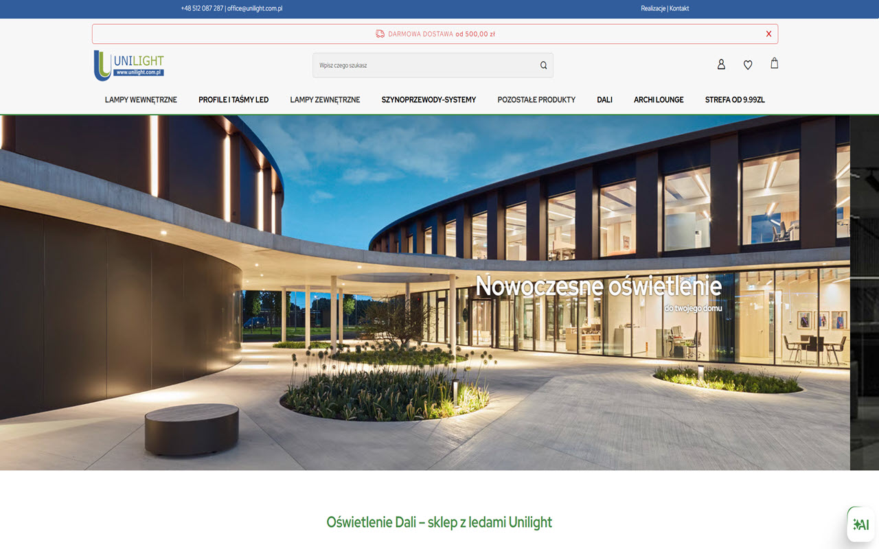 Jak sklep z ledami pomaga w doborze oświetlenia do kuchni, łazienki i salonu?