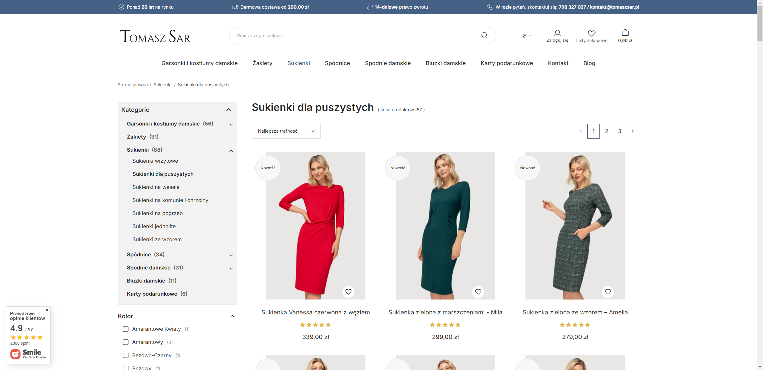 Sukienki dla puszystych na lato - jakie materiały i kroje zapewniają komfort w upały?