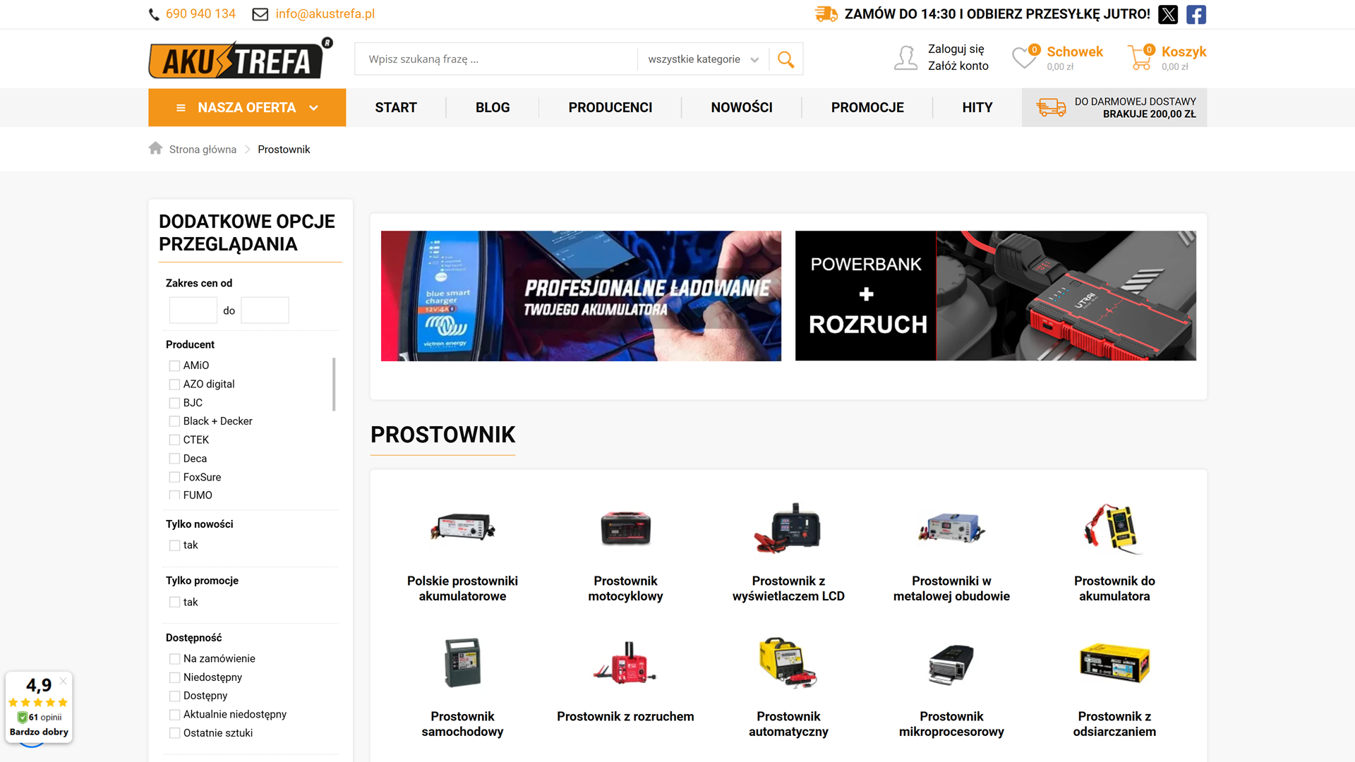 Dlaczego warto mieć prostownik w garażu? Zabezpieczenie akumulatora przed zimą