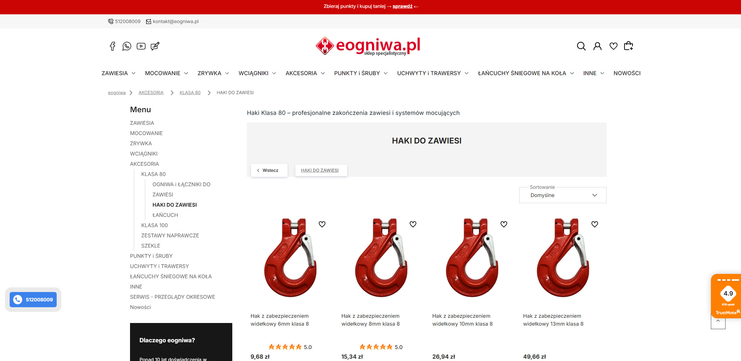 Rodzaje haków do zawiesi i ich zastosowanie w pracach przeładunkowych