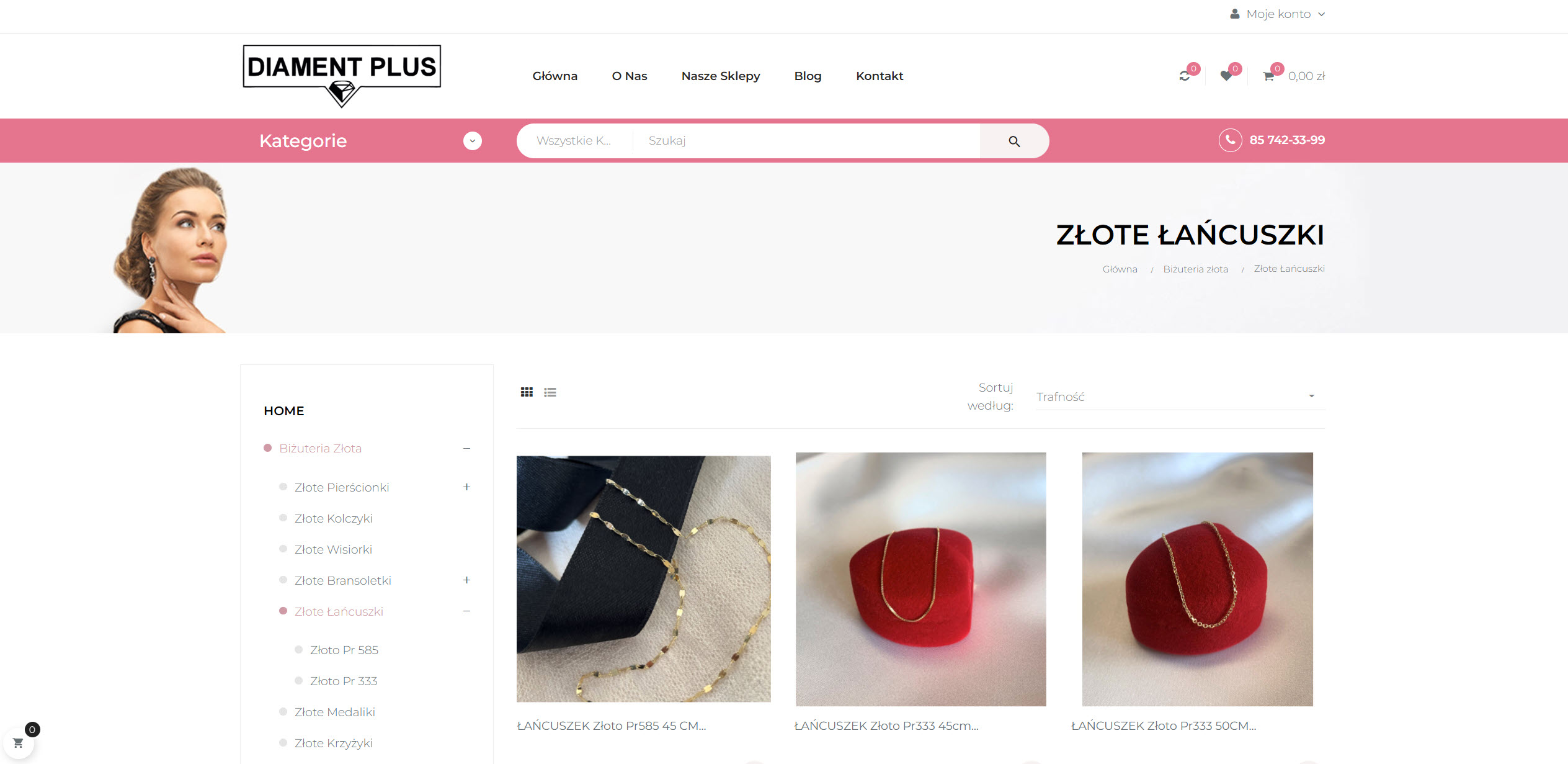 Łańcuszki ze złota 585 czy 333 - które wybrać i dlaczego?