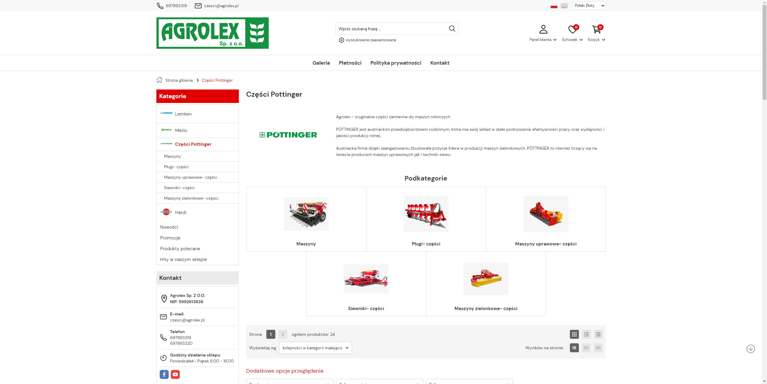 Części Pottinger a oszczędność paliwa: wpływ stanu podzespołów na wydajność maszyn