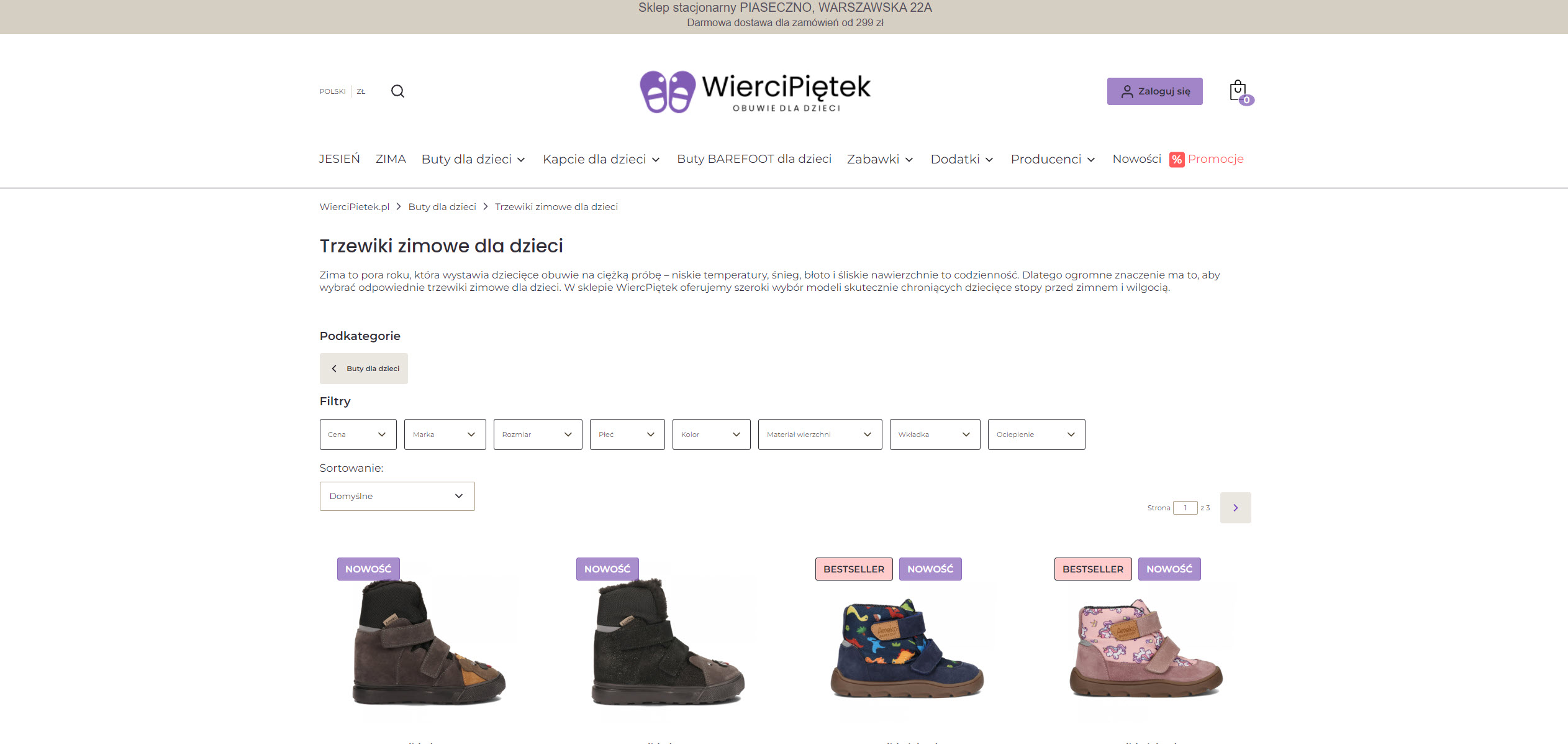 Trzewiki zimowe dla dzieci z membraną – czy warto dopłacać?