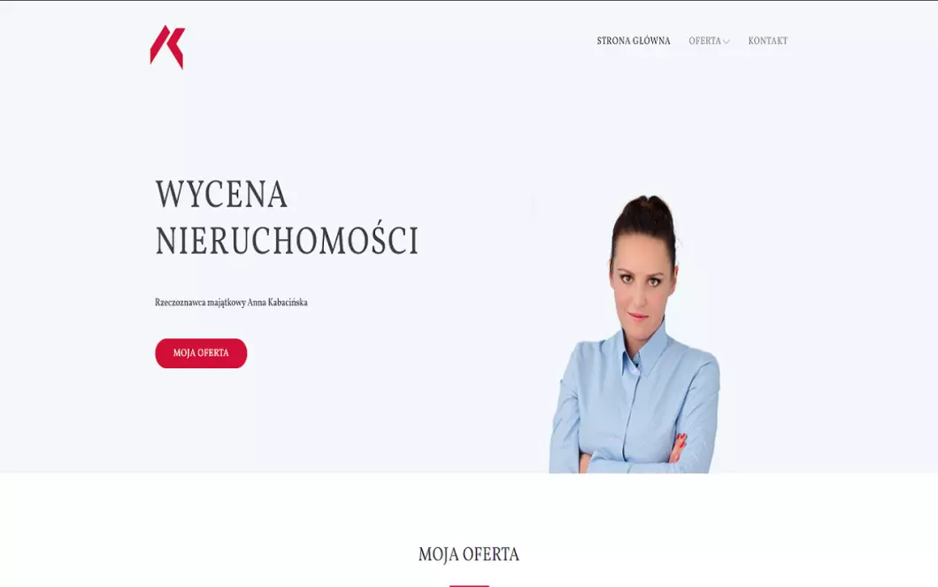 Zrzut ekranu strony