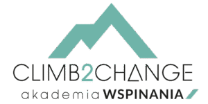 Logo climb2change - Wspinaczka Kraków