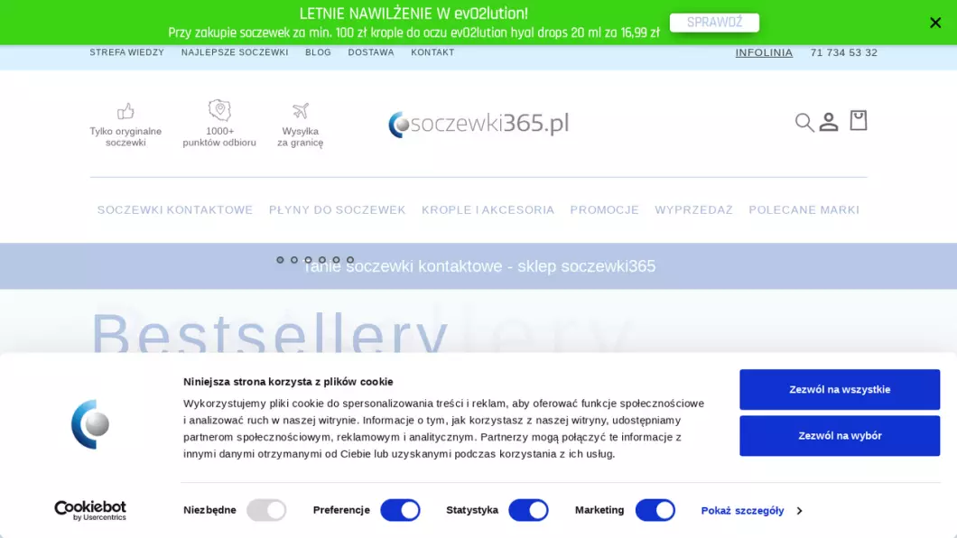 Zrzut ekranu strony