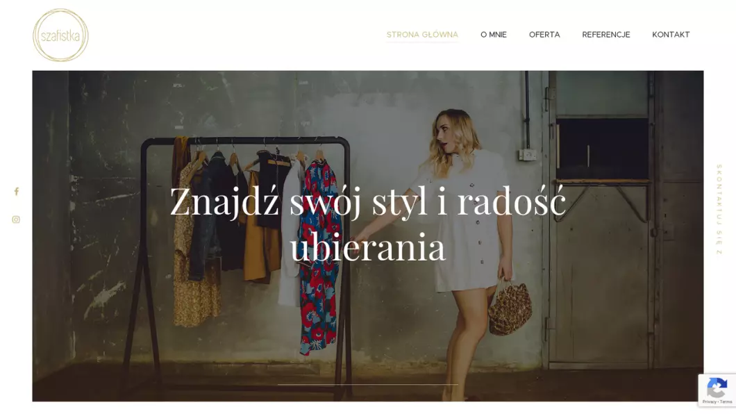 Zrzut ekranu strony